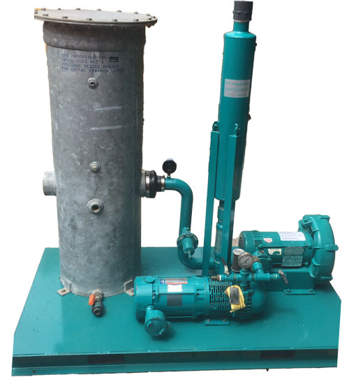 Rental Vapor Extraction System - Skid Mounted