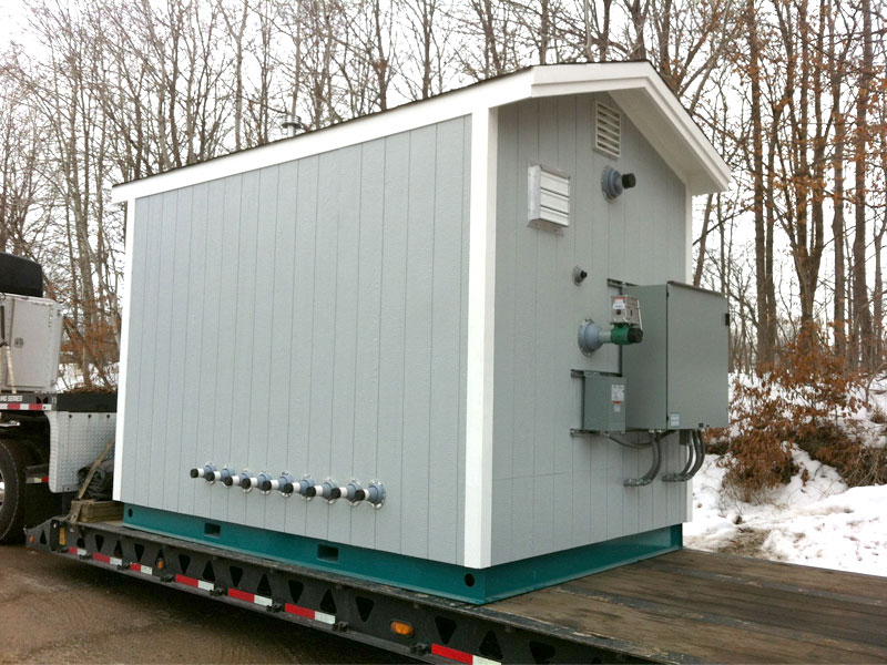 Vapor Extraction - Air Sparge Building