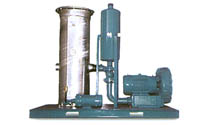 VES-RT7.5, vapor extraction system with regenerative blower and optional condensate pump and discharge silencer